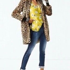 CAbi Animal Print Utility Jacket